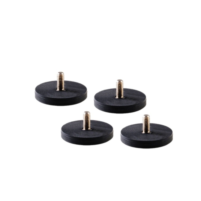 Nanlite AS-MBA-1/4-Set Magnetic Base Adaptor with 1/4"-20 Thread for Pavoslim