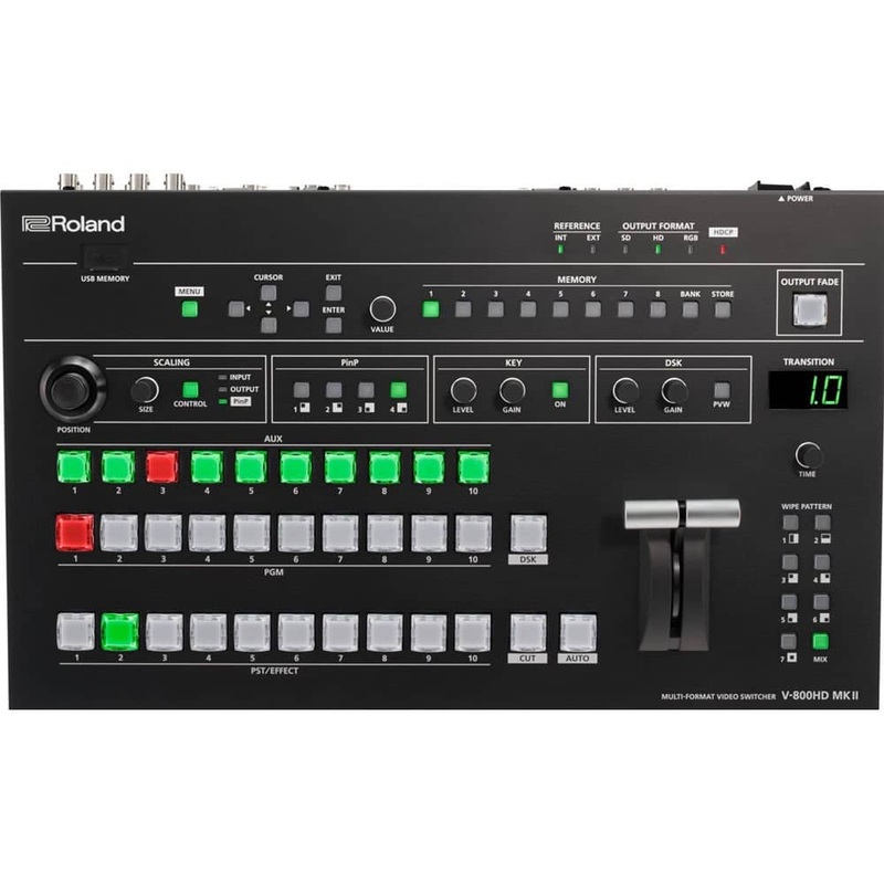 Roland V-800HD MKII Multi-Format Video Switcher