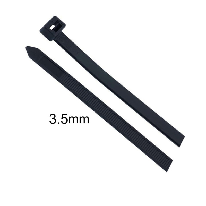 46-206UVBM - CABLE TIE BLK 6IN 30LB WIDTH 3.5MM (1000 pcs/pkg)