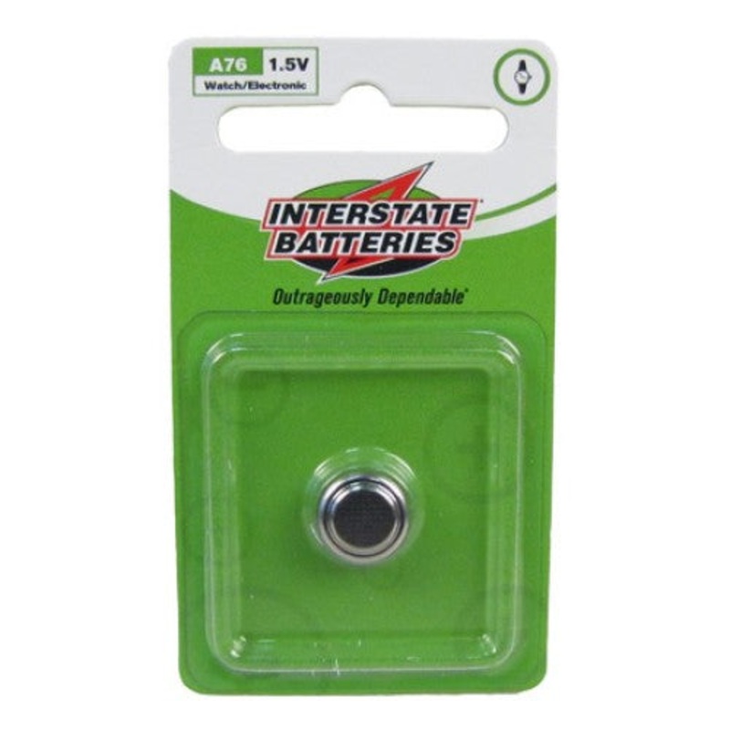 A76 - BATTERY ALKALINE A76 1.5V REPLACES LR44 AG13 V13GA LR1154
