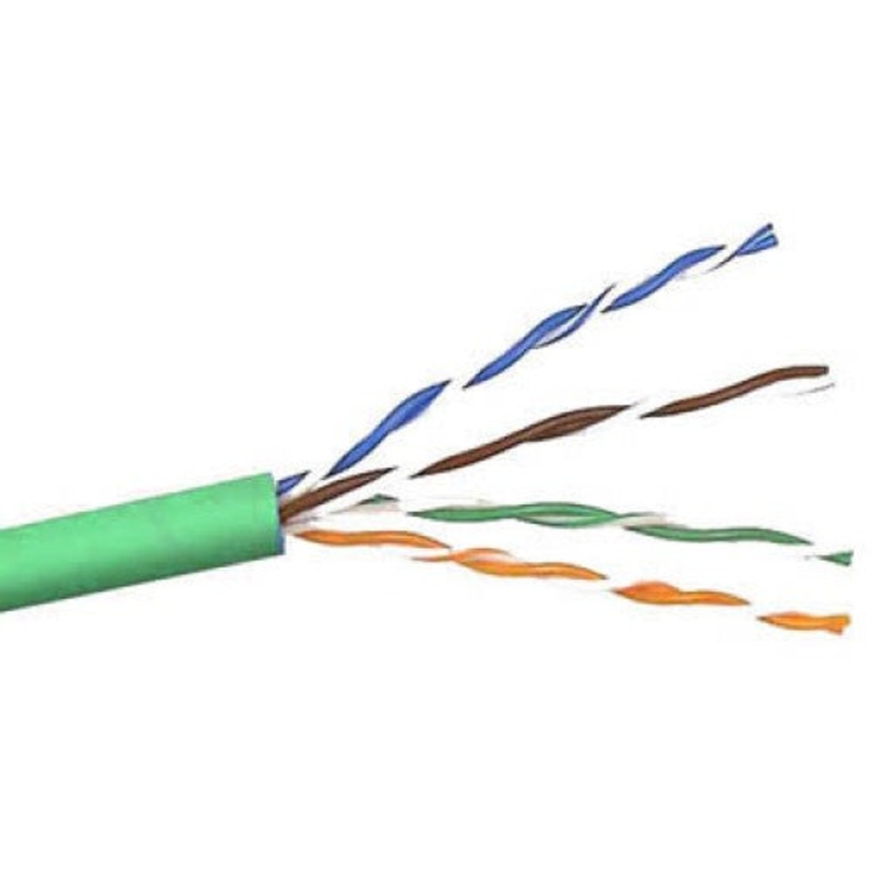 C6-207-4P-GR - CABLE CAT6 CM STR GREEN 1000FT 4P/24AWG