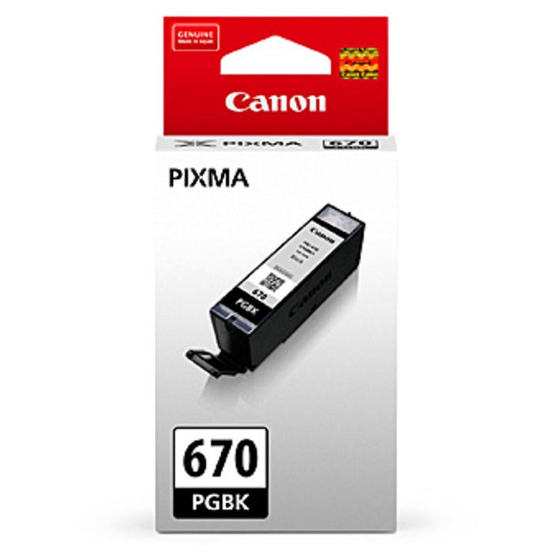 Canon PGI670BK Inkjet Cart Cartridge - Black