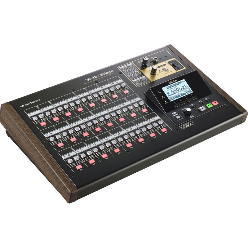 Tascam 24-Track Recorder and USB-B Audio/MIDI Interface