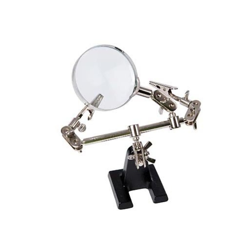 VTHHN - HELPING HAND W/MAGNIFYING GLASS 1.5X MAGNIFICATION
