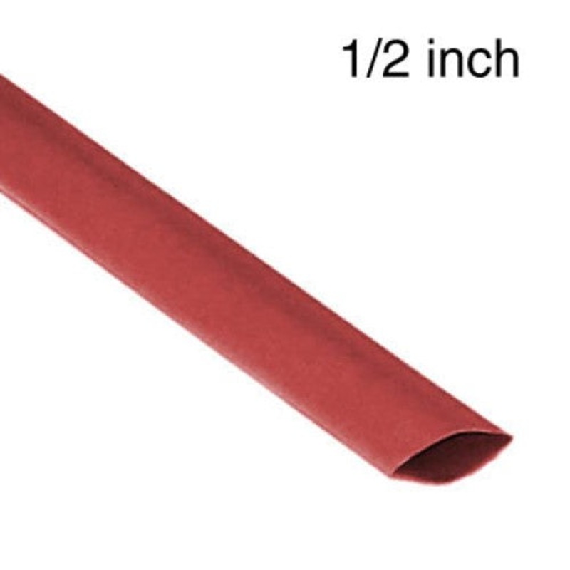 WYA-270B - TUBING HST 1/2INX4FT SW RED 2:1 600V 125C