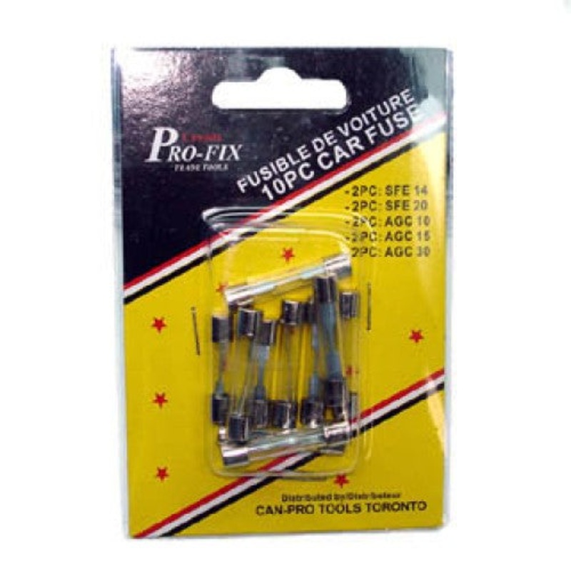 59291 - FUSE FB KIT 10/15/20/30A-32V 6.3X32MM 14A-32V@6.3X25.4MM (10 pcs/pkg)