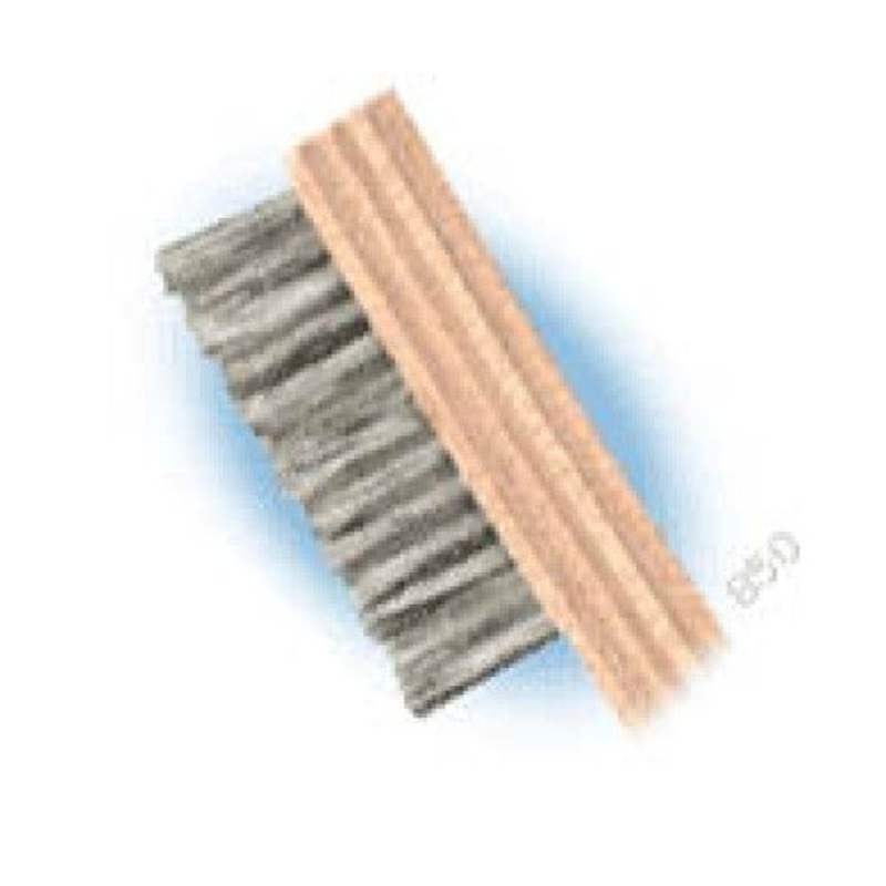 850 - CLEANING BRUSH STAINLESS STEEL BRISTLES 7 3/4IN LONG