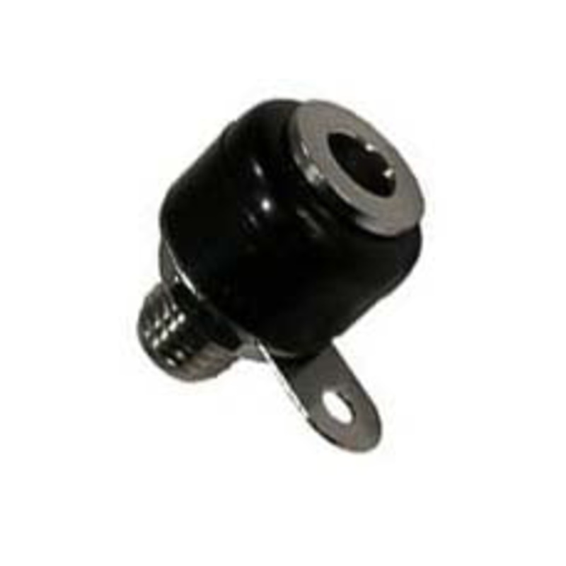 AC1032BLK - BANANA JACK CHMT STD BLK TAB PLA (2 pcs/pkg)