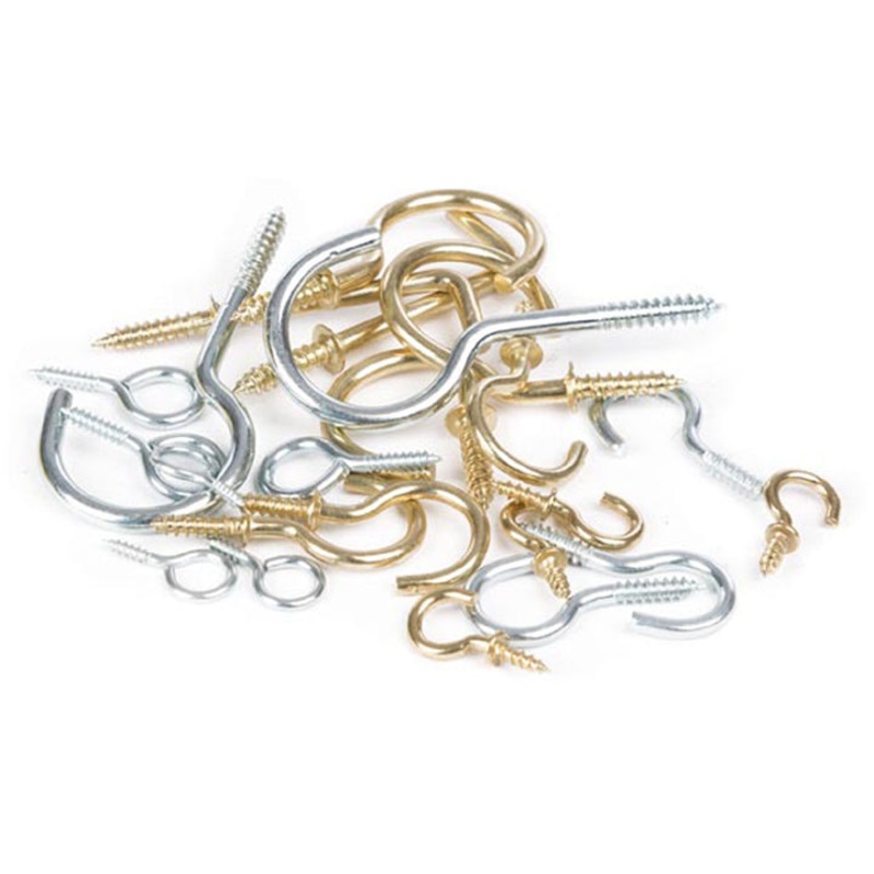 HAS11 - HOOK SCREW ASSORTED 212PC