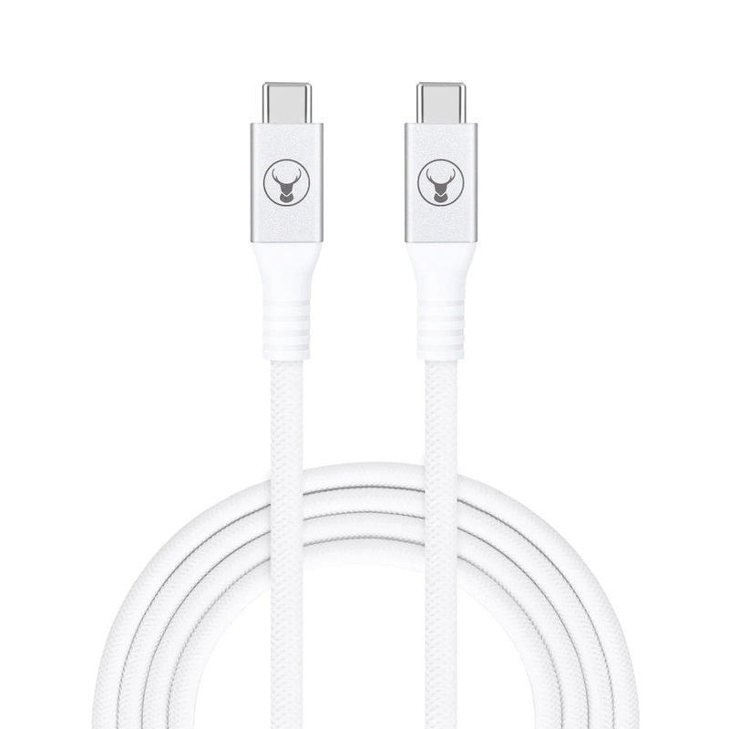 Bonelk USB-C to USB-C Long-Life Cable 20Gbps /240W - 2 metre (White)