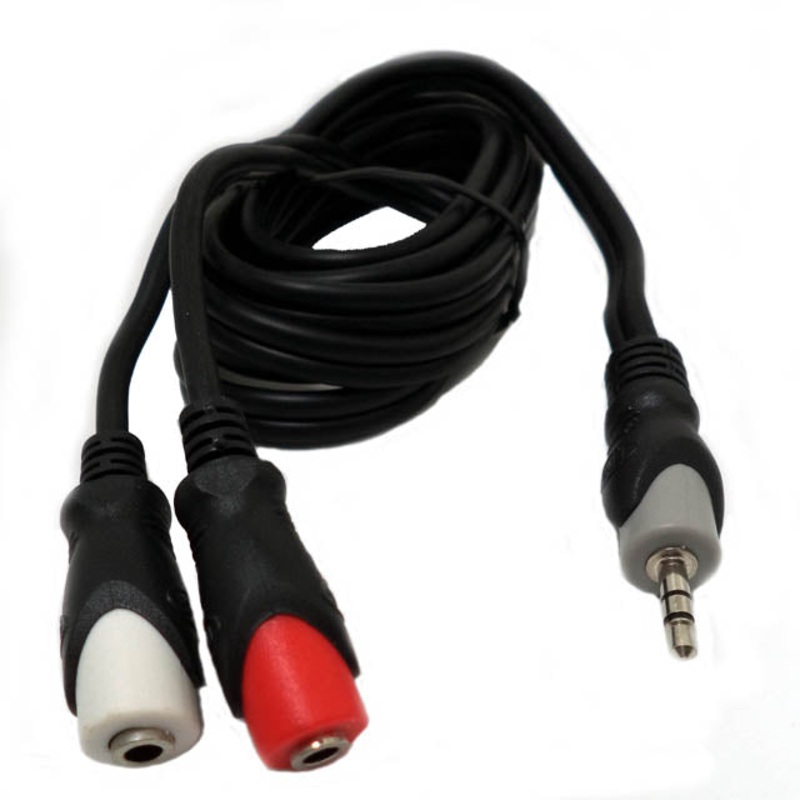 CA76 - AUDIO CABLE 3.5 STEREO PL-JKX2 6FT