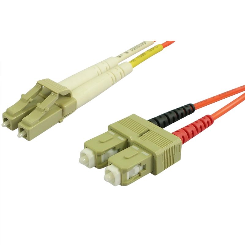 FO-CL5003 - FIBER OPTIC PATCH CORD SC-LC 3M DUPLEX MM 50/125UM OFNR ORG