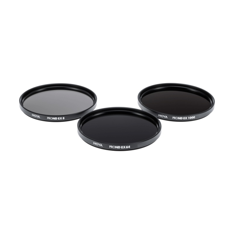 Hoya 49mm Pro ND EX 8 / 64 / 1000 Filter Kit