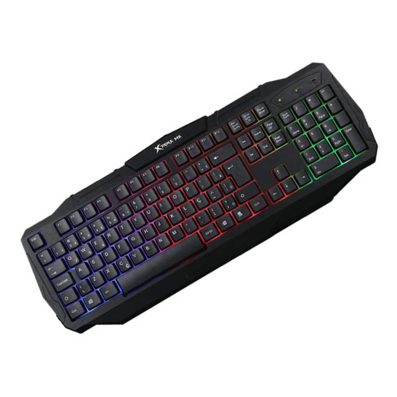 KB-302BK - KEYBOARD GAMING USB WIRED 104KEY LUMINOUS MULTICOLOR