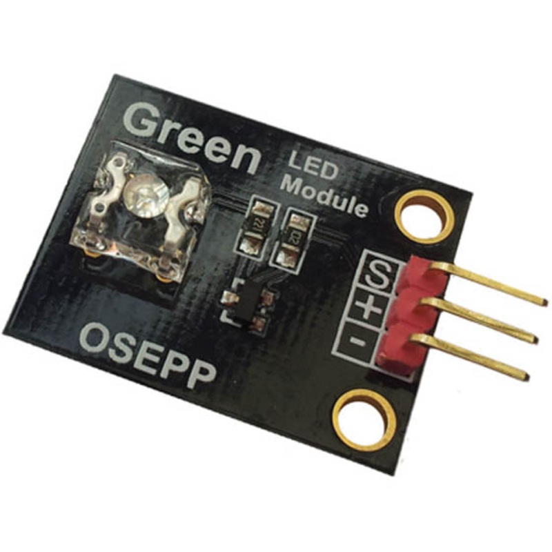 LEDGN-01 - LED MODULE GREEN COMPATIBLE WITH ARDUINO