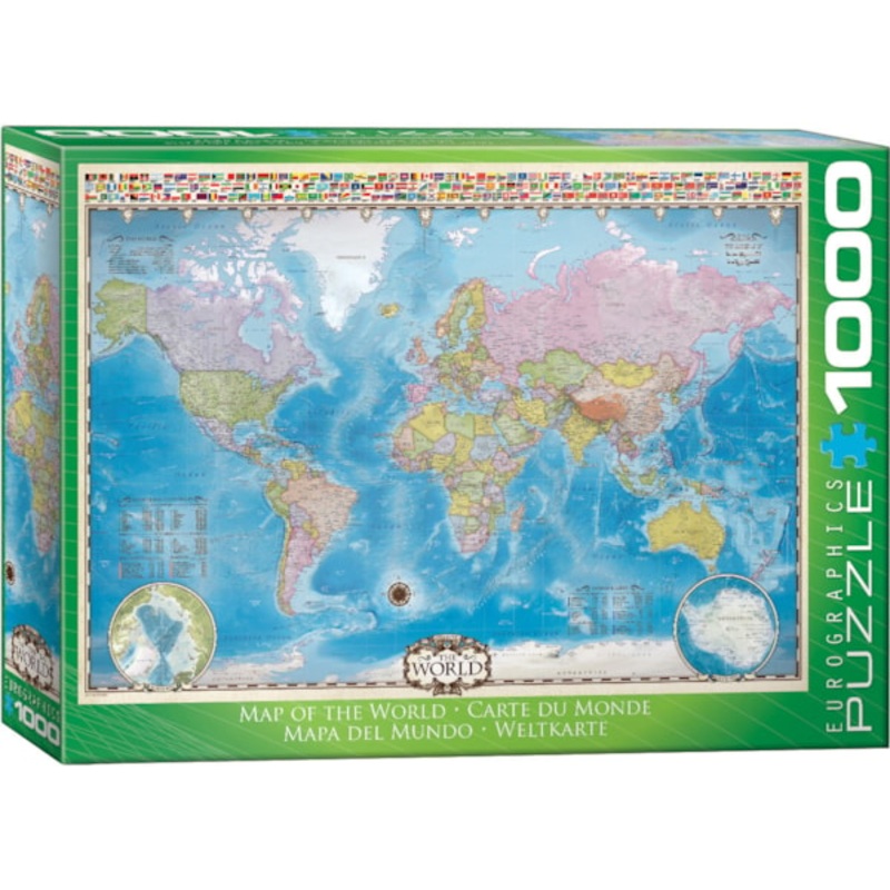 Map of the World Puzzle-1000 pc