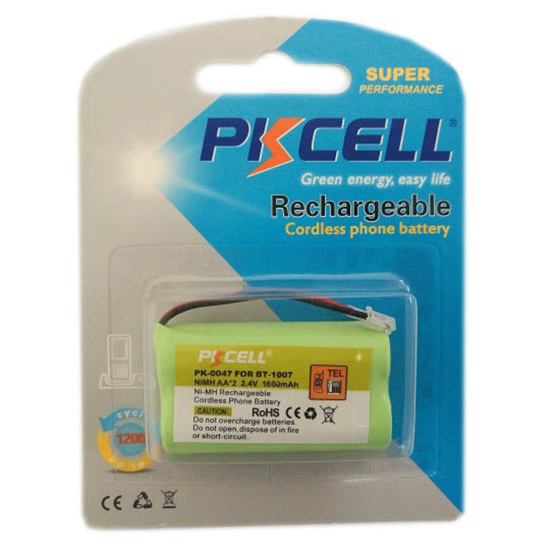 PK-0047 UNIVERSAL CONN - BATTERY NI-MH 2XAA 1600MAH 2.4V UNIVERSAL CONN