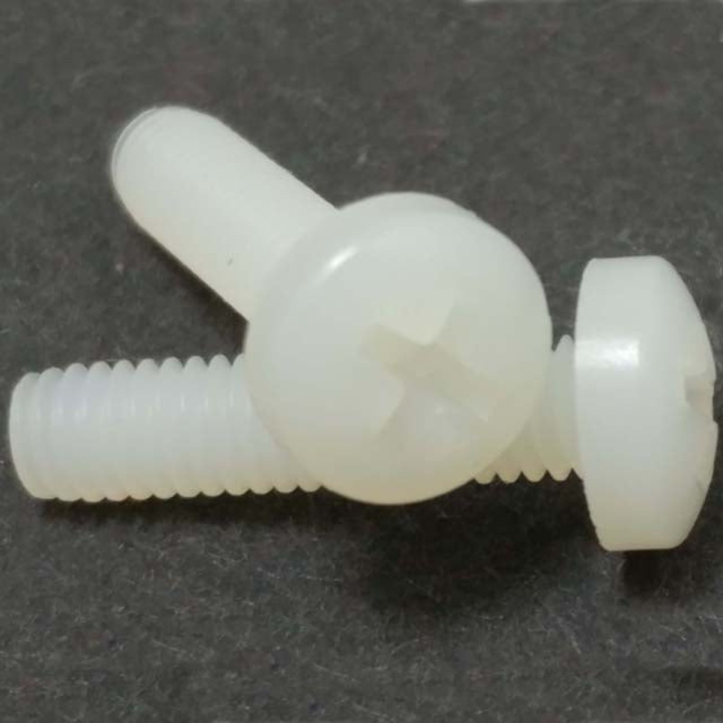 020040P016 - SCREW NYLON METRIC M2X.4X16MM PH (6 pcs/pkg)