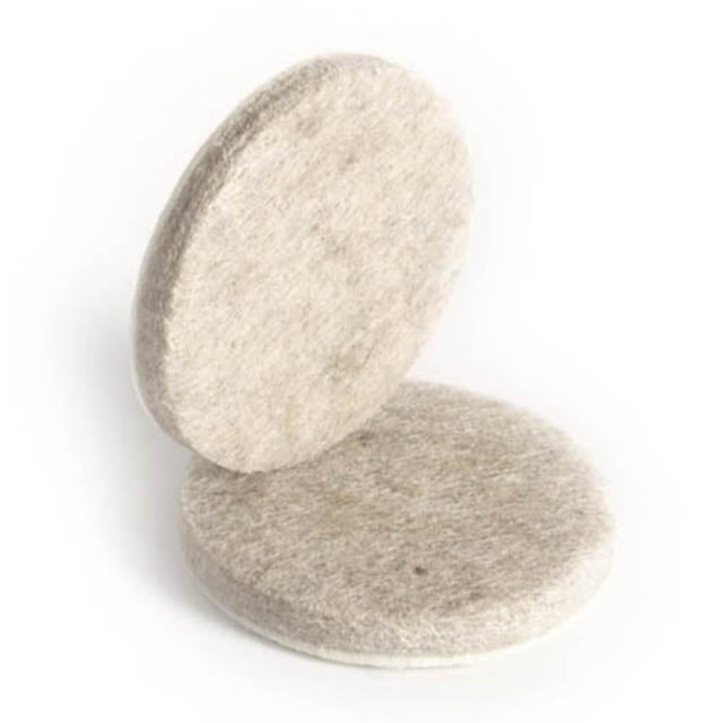 4240022BB - FEET CHAMOIS ROUND ADHESIVE FELT PROTECTORS ASSORTED 240PCS/PACK