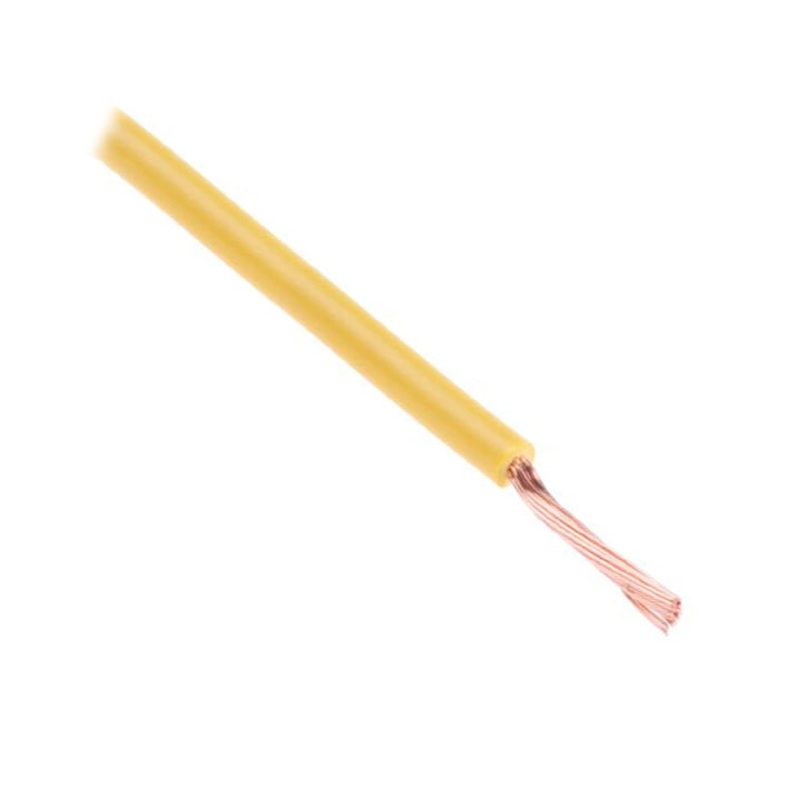 50124 - WIRE AUTOMOTIVE 12AWG 3.6M YEL 12V STRANDED