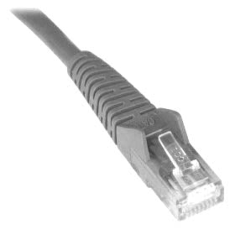 5766 - PATCH CORD CAT5E GRY 7FT SNAGLESS BOOT