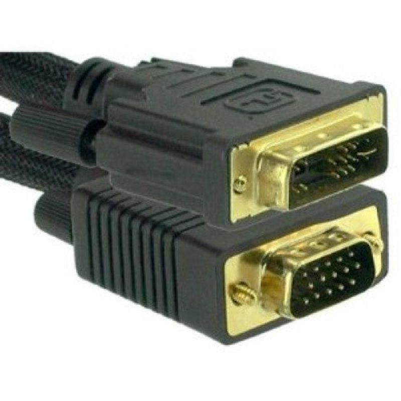 CDVI-VGAM06 - DVI MALE-DB HD15M 6FT ANALOG CAB