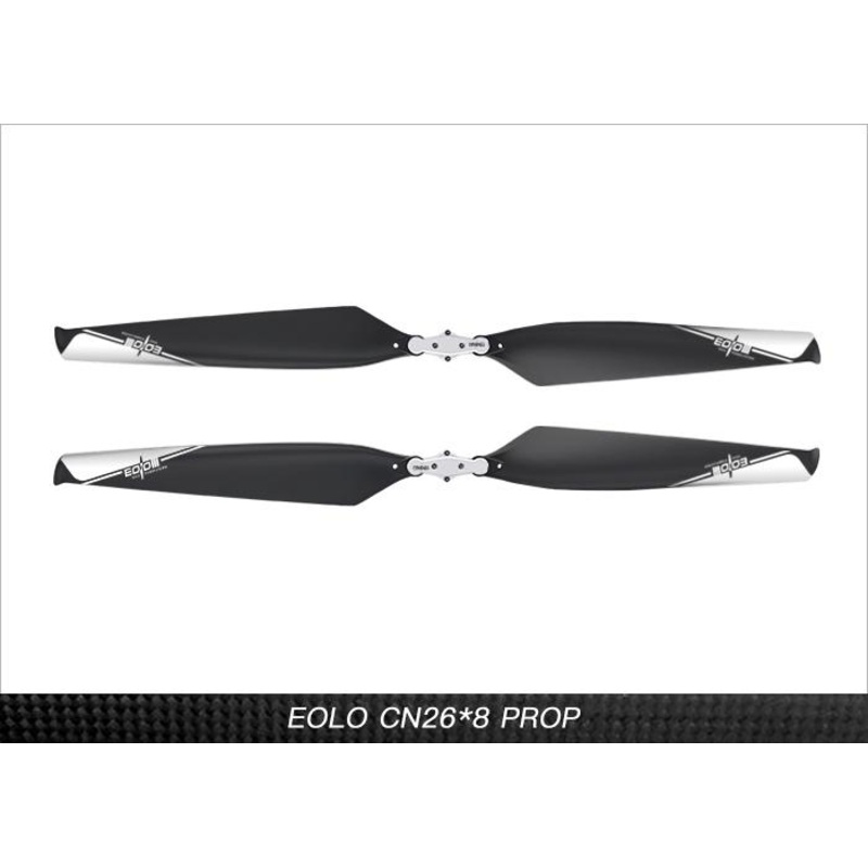 Eolo Foldable Carbon Fiber Reinforced Nylon UAV Propellers 26x8 inch - A Pair