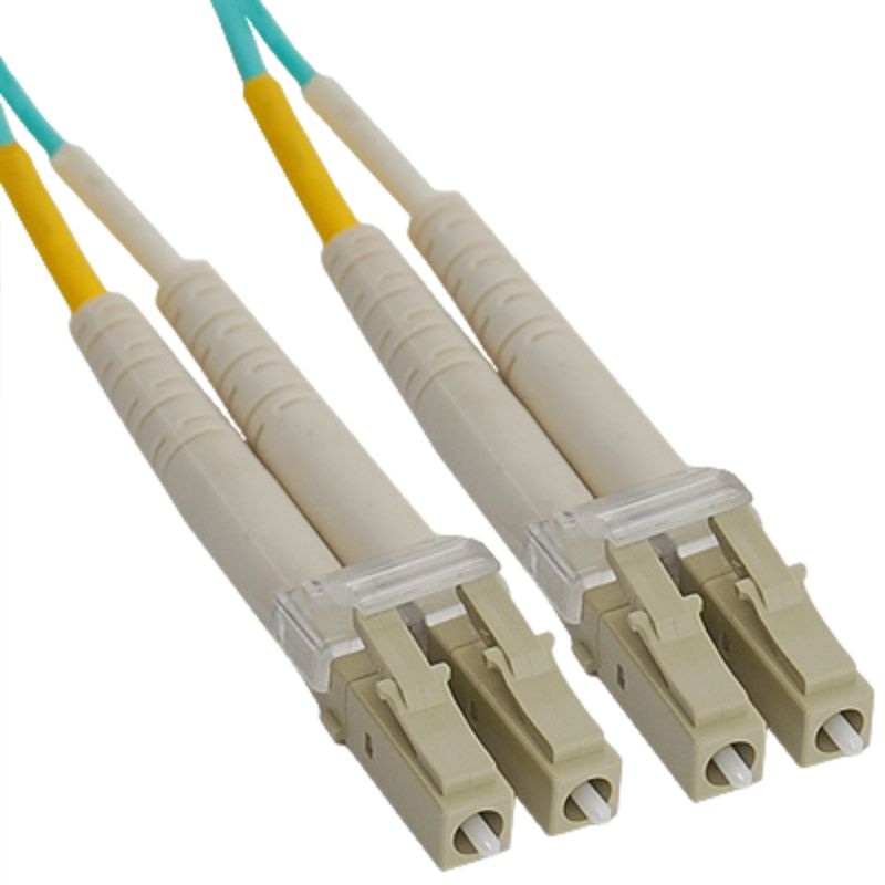 FO-LL4007 - FIBER OPTIC PATCH CORD LC-LC 7M DUPLEX MM OM4 50/125UM OFNR BLU