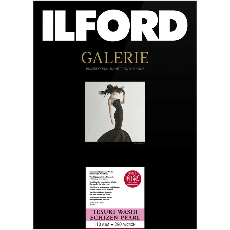 Ilford Galerie Tesuki-Washi Echizen Pearl 110gsm (A4, 10 Sheets)
