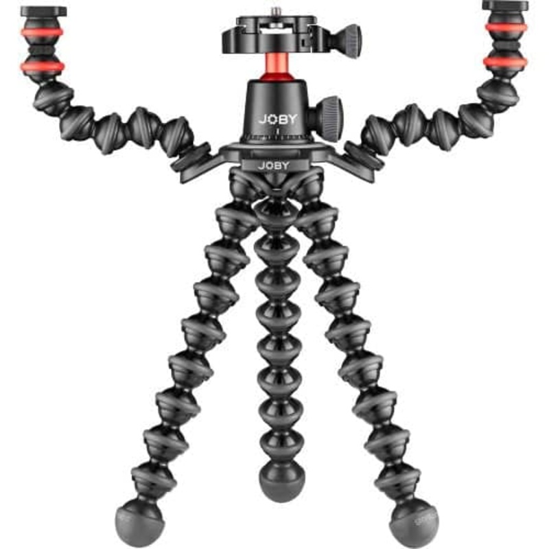 Joby GorillaPod 3K Pro Rig (Black/Charcoal/Red)