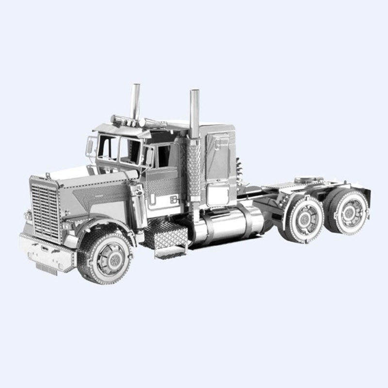 MMS144 - LONG NOSE TRUCK METAL EARTH 3D LASER CUT MODEL