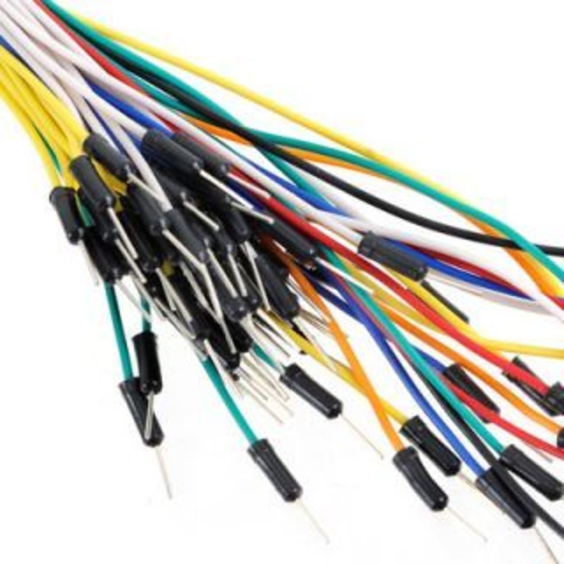 PRT-11026 - JUMPER WIRE MALE MALE 6INCH 24AWG ASSORTED COLOR 30PCS/PKG