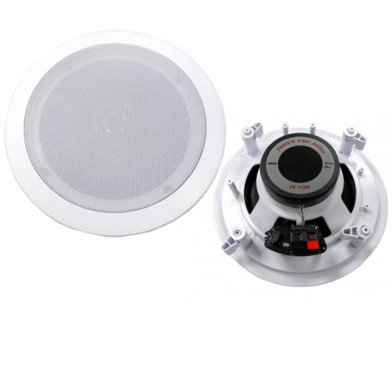 YW-8200 - SPEAKER CEILING MOUNT 8R 300W MAX 8IN 2WAY