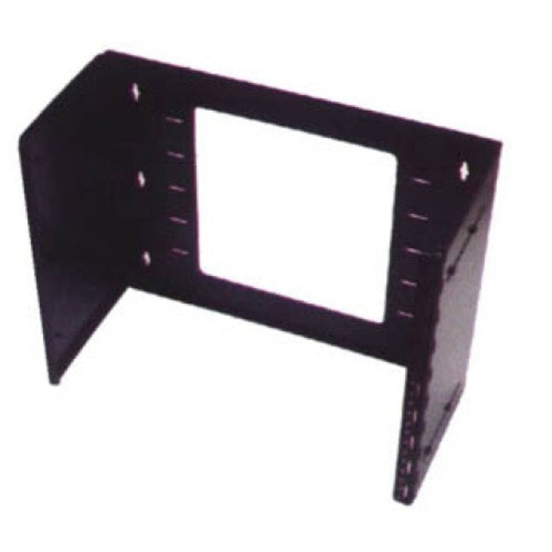 CAT104-8U - WALL MOUNT BRACKET 8U 19IN BLK ADJUSTABLE DEPTH 8.2-13IN HINGED
