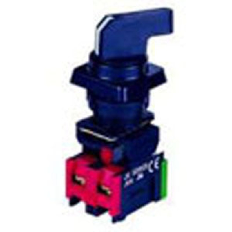 JSS-22AR03B - SELECTOR SWITCH NO/NC 2 POSITION 6A 25VAC