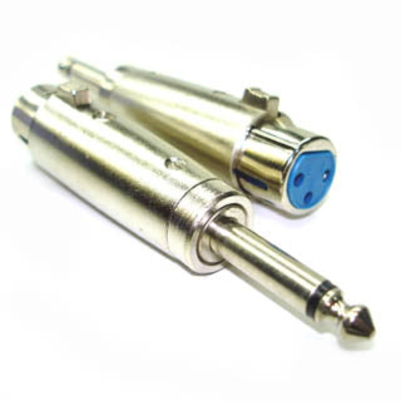 MC1016 - XLR ADAPT 3JK-AUDIO PL 6.3 MONO