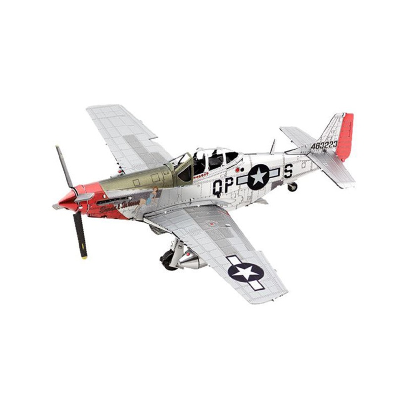 MMS180 - P-51D MUSTANG METAL EARTH 2-SHEET MODEL KIT