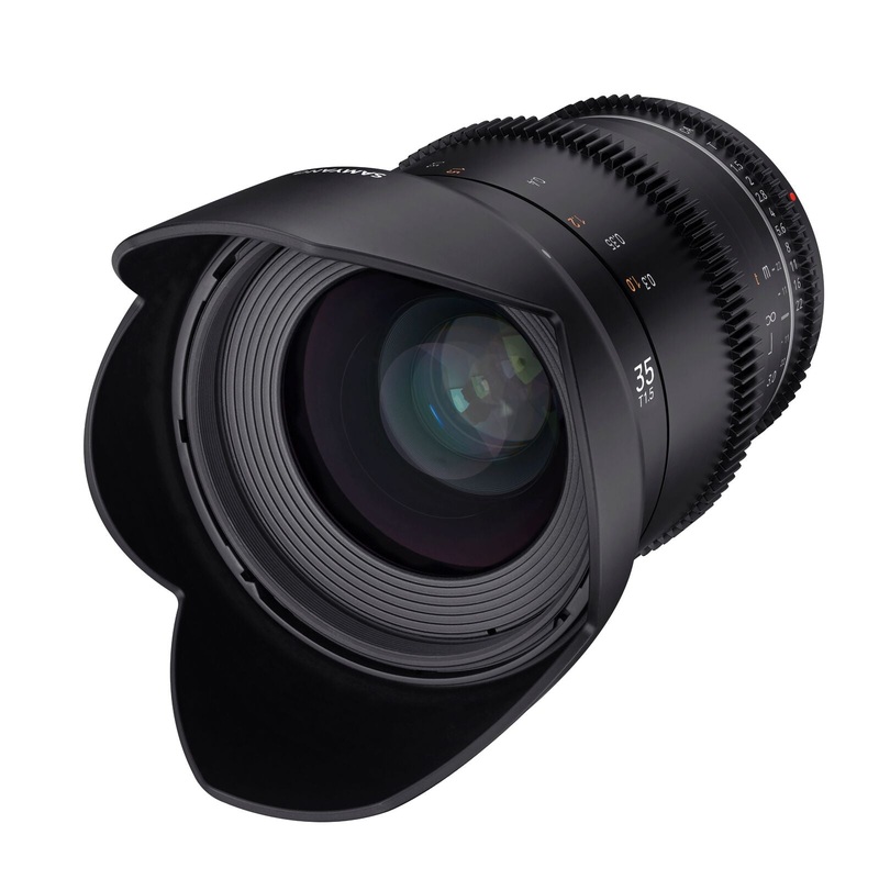 Samyang 35mm T1.5 MK2 VDSLR MFT Full Frame Cinema Lens - MFT Mount