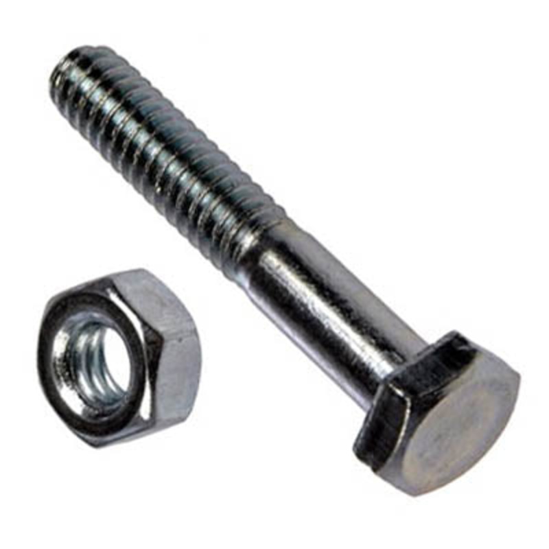 5335 - BOLT HEX 1/4-20X2IN W/NUTS SET OF 4PCS