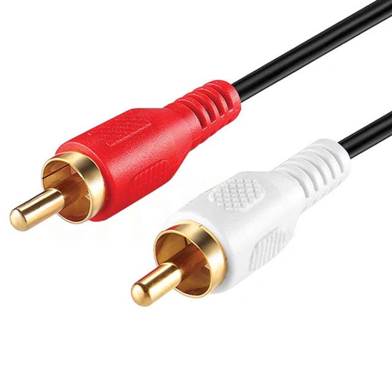 CA1063-06 - RCA CABLE ASSY M/MX2 6FT GOLD