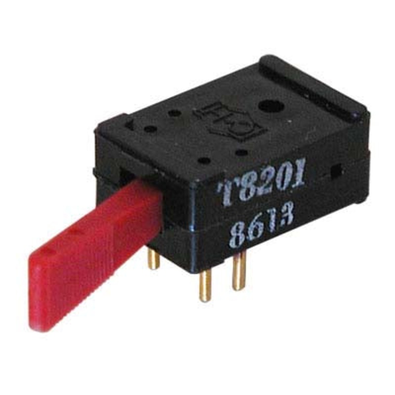 CHC-7-79 - TOGGLE SWITCH 2P1T ON-ON UNTH PCRA PLAS ACTU 5.1MM HOLE