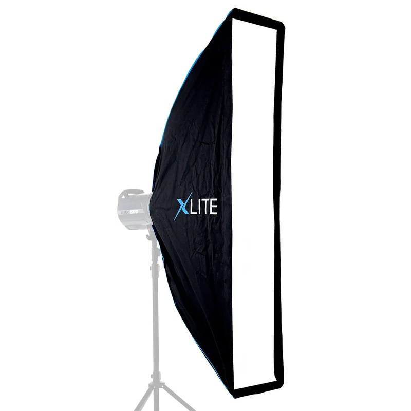 Xlite Umbrella Strip Softbox with Grid/Mask for Elinchrom