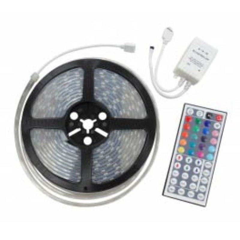 YESA5050-RGBW - LED FLEXIBLE STRIP 7 COLOURS 12V 5M IP67