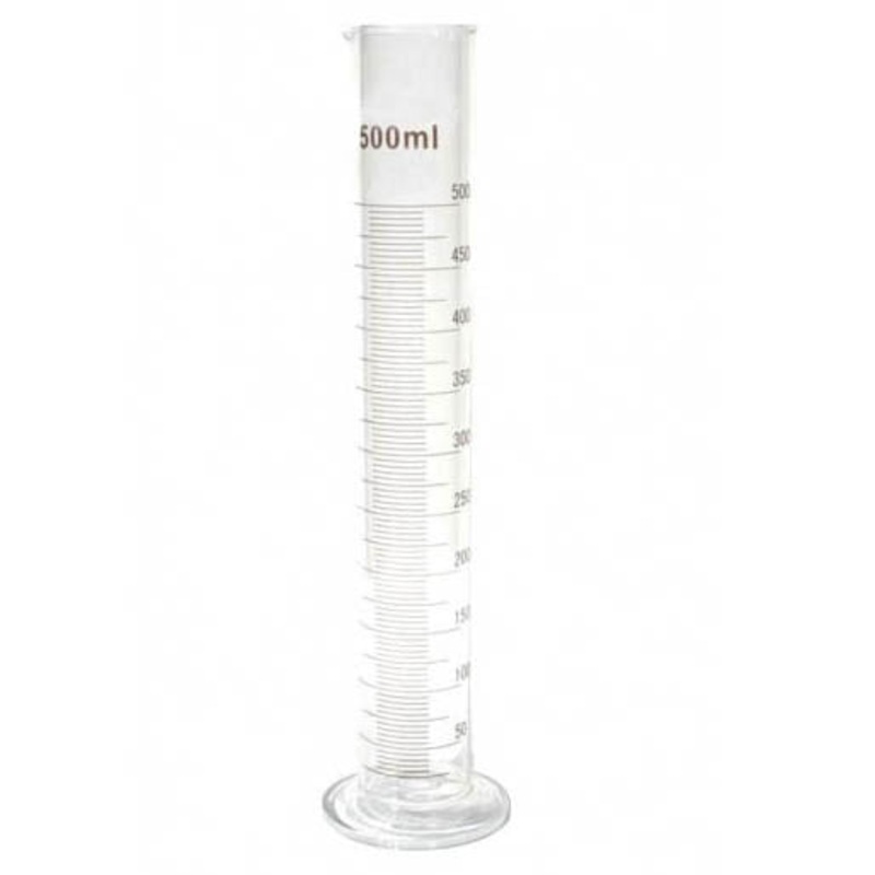 020932 - GRADUATED CYLINDER 500ML GLASS