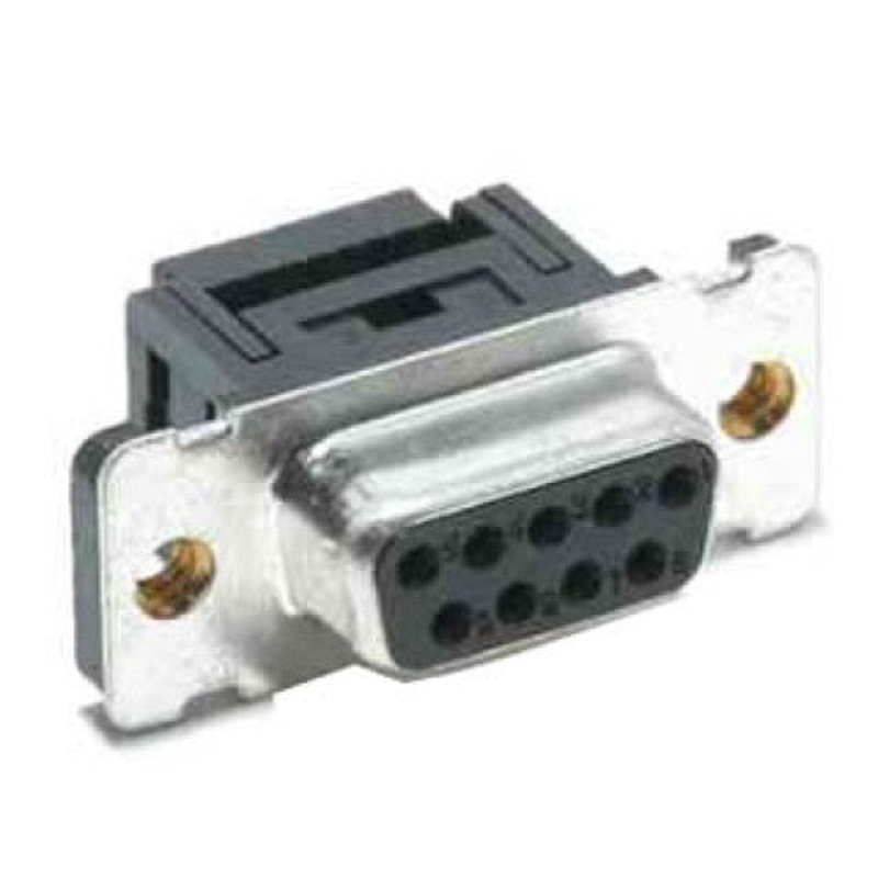 30-720-1 - DB9F IDC PLASTIC W/LIP BLACK