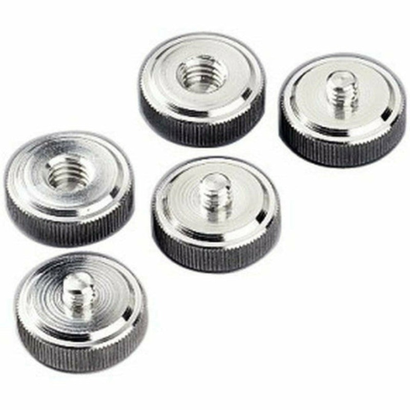 Hama 5121 Tripod Conversion Screws (1/4 to 3/8) - 5 Pack