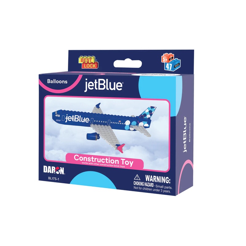 Jet Blue Balloon Construction Toy
