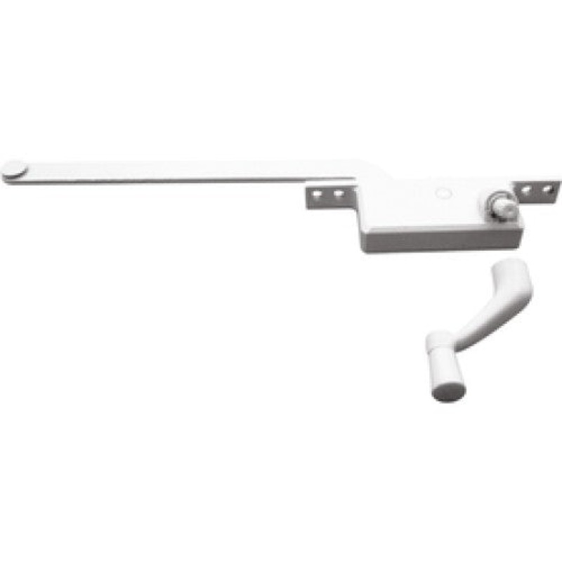 N349-456 - WINDOW OPERATOR CASEMENT RIGHT HAND 9INCH WHITE FINISH