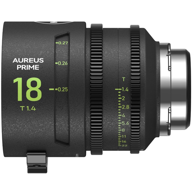 NiSi 18mm Aureus Prime Full Frame T1.4 Cinema Lens (PL Mount)