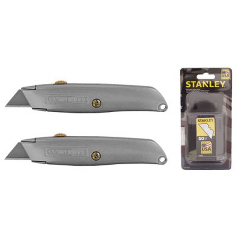 STHT74477 - KNIFE UTILITY 6IN W/50 BLADES (2 pcs/pkg)